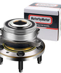 Front or Rear Wheel Hub and Bearing Assembly for Ford Explorer 2011-2019, 5 Lug Non ABS, shown with packaging in background.
