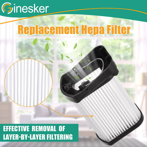 4 Pack Replacement Vacuum Filter For Wandvac Power Pet Cordless Handheld Vacuum WV401BL WV401PK WV403BR HEPA filter