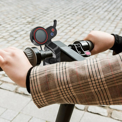 LCD Display Panel For E-Scooter Thumb Throttle And Speedometer, E-Bike Controller With Clear No Glare Readout For Cycling Monitor And Scooter Instrument Cluster, Safe Rides Everyday