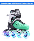 Inline skate with 8 Pack 70mm Light Up Inline Skate Wheels With ABEC 7 Bearings 82A Hardness For Indoor Outdoor Replacement Roller Blade Wheels No Tool Required Great For Park And Street Skating Easy To Install highlighted