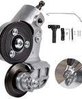 Pro Grade Electric Drill Plate Cutter For Metal Sheets With Adapter Included, detailed view with included accessories and installed close-up.