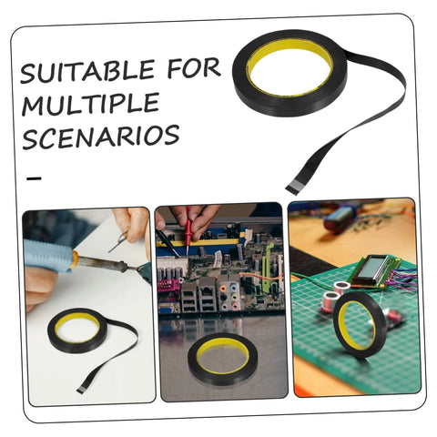 One Roll Blackout Tape For Windows That Blocks LED Light And Dims Screens With Heavy Duty Adhesive, suitable for multiple scenarios