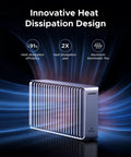 Beast Mode M.2 NVMe SSD Enclosure With 80Gbps Thunderbolt Ports showcases innovative heat dissipation design with aluminum fins.