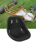 Go Kart Seat Saddle With Ergonomic Backrest For Drift Cars And Racing Karts shown with base frame