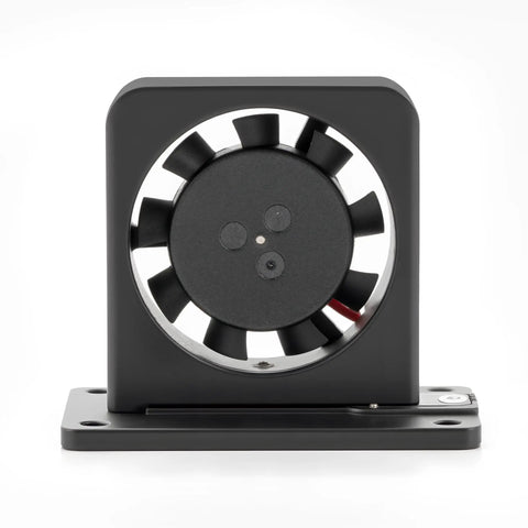 X1Pro Flashlight Removable Cooling Fan Replacement for Thermal Management, black fan front view for high lumen output stability