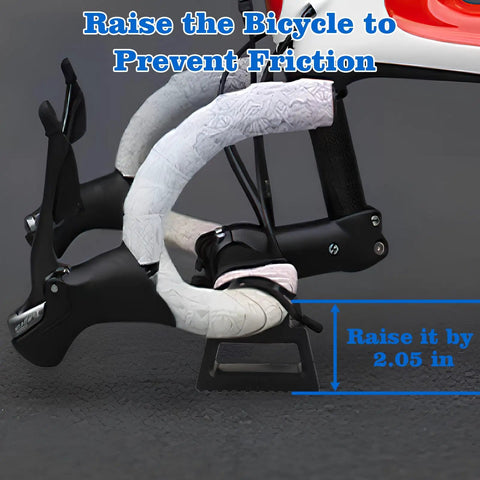2 Pack Bike Repair Handlebar Stand Clip On Stabilizer for Mountain Bikes with Handlebar Raised by 2.05 inches