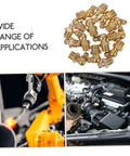 Go To Tough Grease Fitting All In One Kit for automotive and heavy equipment with 45 and 90 degree nozzles in industrial use