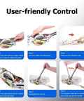 Step-by-step guide using Rope Puller Three Quarter Ton Capacity With 100 Feet Of 0.6 Inch Rope Come Along Winch Hoist for tree felling and towing