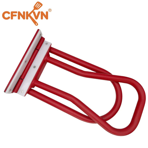 Roof Eaves Seam Bender And Drip Edge Folding Tool Heavy Duty 90 To 180 Degree Metal Roof Edge Hemming Crimper, red tool.
