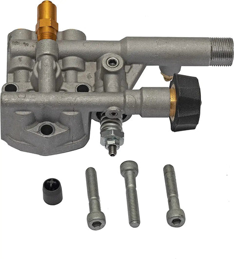 Manifold Replacement Kit For OEM Technologies Axial Cam Pressure Washer Pump Pro Grade Replacement Part With Easy Install Silver
