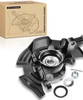 Front Right Steering Knuckle And Wheel Bearing Hub Assembly With 14mm Strut Bolt Hole For Hyundai Sonata 2011 2012 2013 L4 2.4L Without Sport Suspension Passenger Side Direct Fit