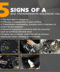 5 signs of a bad transmission solenoid valve with 42RLE Transmission Shift Solenoid Block Pack Kit issues
