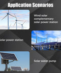 Application scenarios for MPPT Wind Turbine Charger Controller 12V 24V 500W Auto Match IP67 Waterproof Wind Generator Controller