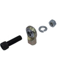 MOCW Ford clutch rod replacement kit with bolt, pivot joint, retaining ring, and nut; zinc-plated steel