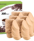 Unbleached K Cup Filters With Lid For Reusable K Cup Filters Fits All Keurig Single Serve Machines 300 Count Premium Food Grade Paper