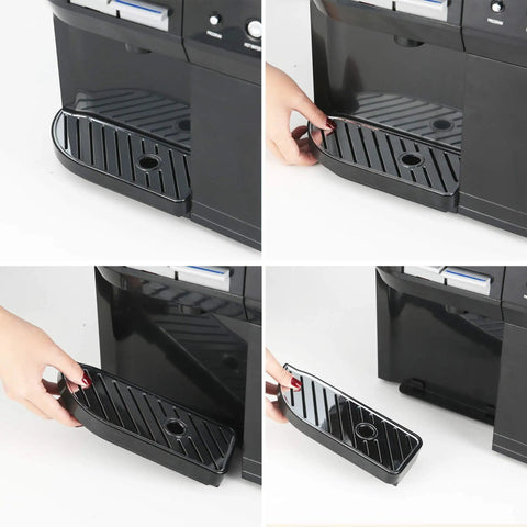 Removable drip tray detail of Countertop Hot And Cold Water Dispenser With 3 To 5 Gallons Capacity, Child Safety Lock model