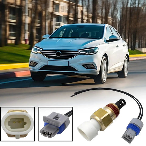 Direct Bolt On Intake Air And Coolant Temperature Sensor With Pigtail Harness For Buick Century Electra Reatta OEM 25036751 Replacement in detail.
