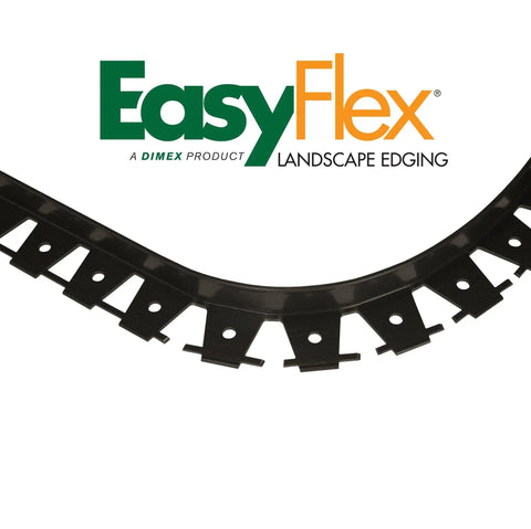 Snip To Flex Paver Edging Kit For DIY Landscaping, 60 Feet Of Pro Grade Plastic Edging, 10 Six Foot Segments, product close-up