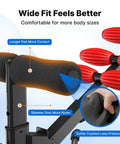 Premium Solid Deep Squat Trainer Built Tough For Heavy Souls Featuring Adjustable Dual Spring Assist And Knee Friendly Setup For Hella Smooth Glute Workouts At Home, showing padded handles and adjustable features.