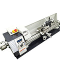 JARYANNIX 8X32 Inch Mini Metal Lathe Machine, 110V 4-Way Tool Post Benchtop Turner with precise controls and sturdy frame.