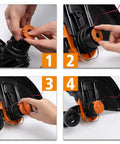 Easy Install Edger Spool Replacement 10ft 0.065 Inch For Worx Weed Eater String Trimmer installation steps