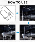 304 Stainless Steel Exhaust Hanger 3 Inch 2 Pack Muffler Support installation steps on vehicle underbody
