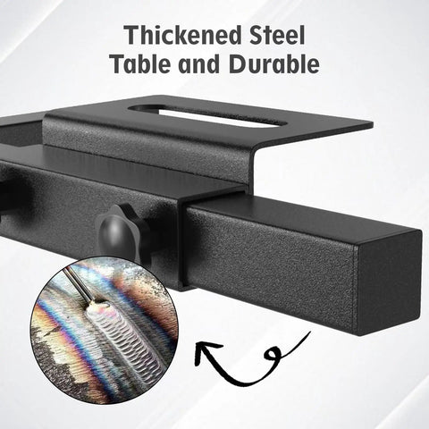 Universal Adjustable Headboard Brackets For Heavy Duty Steel Metal Bed Frame Extension Kit featuring thickened steel construction for durability.