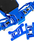 Sick Rc Car Upgrades For Losi 1 24 Micro B And 1 28 Micro T 2S Racing Buggy clear navy blue shock towers and control arms.