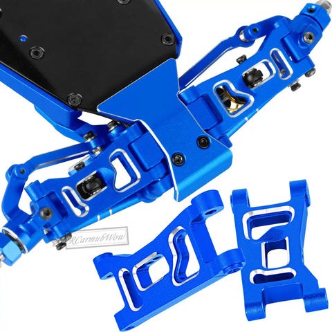 Sick Rc Car Upgrades For Losi 1 24 Micro B And 1 28 Micro T 2S Racing Buggy clear navy blue shock towers and control arms.