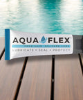 Tube of Premium Silicone Lubricant Grease NSF H1 Food Grade Registered Go To All Purpose Lube on wooden deck near water