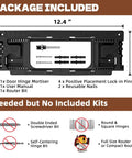 Pro Grade Door Jamb Hinge Jig For Easy No Fuss Install Across Eight Size Options From 2-1/2 In To 6 In includes door hinge mortiser