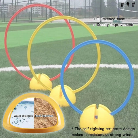 Drone Racing Obstacle Course Kit For Indoor And Outdoor Flight DIY Modular Obstacle Set Made From Lightweight PVC Eye Catching Colors