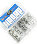 38 Piece Hitch Pin Clip Set With Five Sizes For Trailer And Tractor Applications Including Hair Pins R Clips Retaining Pins Spring Clips And Dolly Pin Replacement Kit By Yoliko