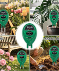 3 In 1 Soil Tester Meter For Moisture pH And Light No Batteries Required Battery Free Easy Readouts For Plants And Home Gardeners Quick Accurate Readings For Smart Gardening in garden, indoor, yard and arable land