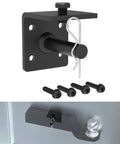 Heavy Duty 2 Inch Receiver Plug For Truck Bed Store Trailer Hitch Securely with mounting screws and pin.