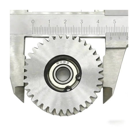 47.5x12mm Oblique Planetary Gear 35T Helical Gear With 8mm Bearings Nylon And Steel Construction For Electric Bike Hub Motor