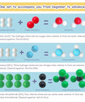 Diagram of chemical reactions using Must Have 240 Piece Molecular Model Kit For Chemistry Class Inorganic And Organic Structure Models.