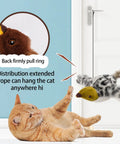 Motion Activated Plush Bird Toy For Indoor Cats With Realistic Sounds, Rechargeable Interactive Pet Toy That Auto Starts, Quiet Hands Free Playtime Buddy For Curious Cats And Busy Owners, hanging plush bird with cat