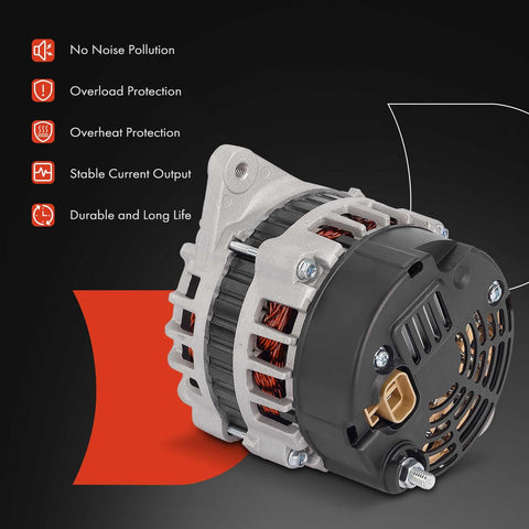 Beefed Up High Output Alternator Replacement For Hyundai Elantra 2001 2006 Accent 2000 2005 Tiburon 2003 2004 2007 2008