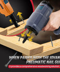 Heavy Duty Pneumatic Nail Puller And Air Punch Nailer Crafted Tough To Yank Out 10 To 20 Gauge Spikes From Flooring Windshields And Pallets No Sweat Guaranteed in use for removing nails.
