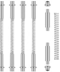 Storm Door Hinge Pin Kit For Screen Doors, 4 Pack With Pivot Pins, Bushings, And Stainless Steel Springs For Quick Fix And Replacement