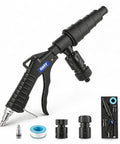 Premium Heavy Duty Coolant Flush Gun Radiator Cleaning Kit with brass adapter and tape for DIY garage tool use.