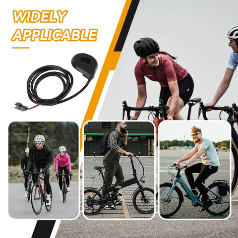 Pedal Assist Sensor Kit For Electric Bicycles 12 Magnets Speed Sensor Bike Pedal Assist System For Road And Mountain Bikes Cycling Accessory Easy Install And Quick Setup For A Smooth Boost