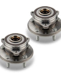 Exact Replacement 513324 Front Wheel Bearing Hub Assembly Fits Jeep Grand Cherokee 2011-2021, Dodge Durango 2011-2023, 2 Piece 5 Lug Hub Set