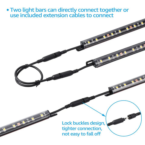 Smart LED Under Cabinet Lighting Kit With Alexa Voice And App Control Six 12 Inch Dimmable Linkable Light Bars 900 Lumen Output