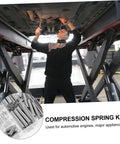 Heavy Duty Compression And Extension Spring Assortment Kit With Storage Box, 200 Pcs Small Springs Set For Auto Electronics Repair and Appliance Fixes, mechanic under car lift