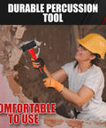 Person using hammer from Six Piece Hammer Set With Rugged Fiberglass Handles For Metalworking And Home Garage Projects