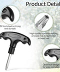 Adjustable Golf Wrench Tool For Driver Heads, Stainless Steel, Plastic Handle, Head Adjustment Tool shown with features