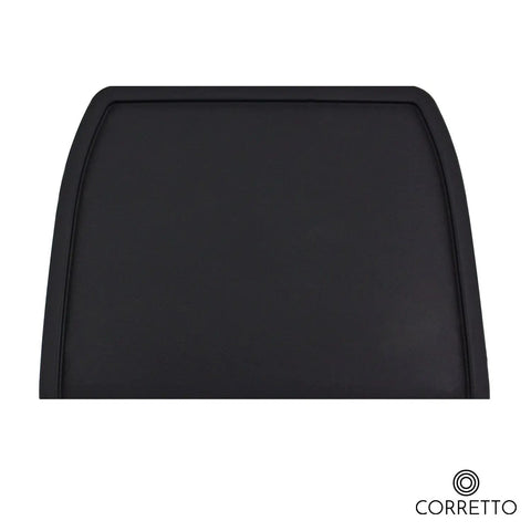 Black silicone Pro Grade Espresso Tamping Mat With High Grip Food Grade Silicone Black Corner Tamper And Packing Mat To Protect Your Worktop