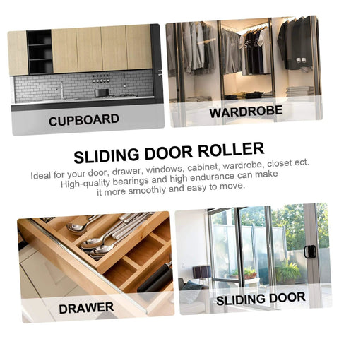 Stainless Steel Sliding Door Roller With Nylon Wheels For Patio Doors Built To Last Heavy Duty Quiet Glide Smooth Track